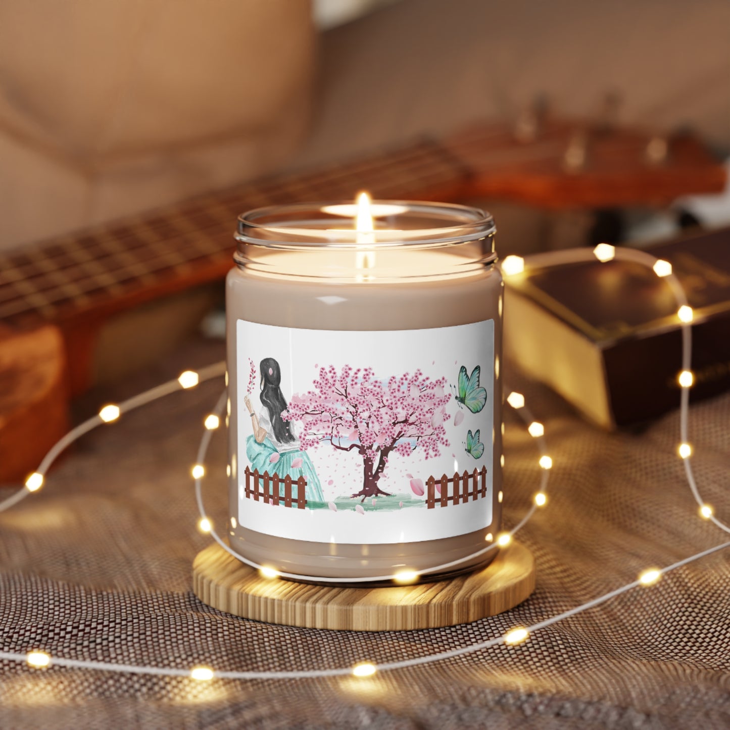 Cherry Blossom Soy Candle, 9oz