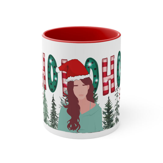 Sad Girl Christmas Coffee Mug, 11oz
